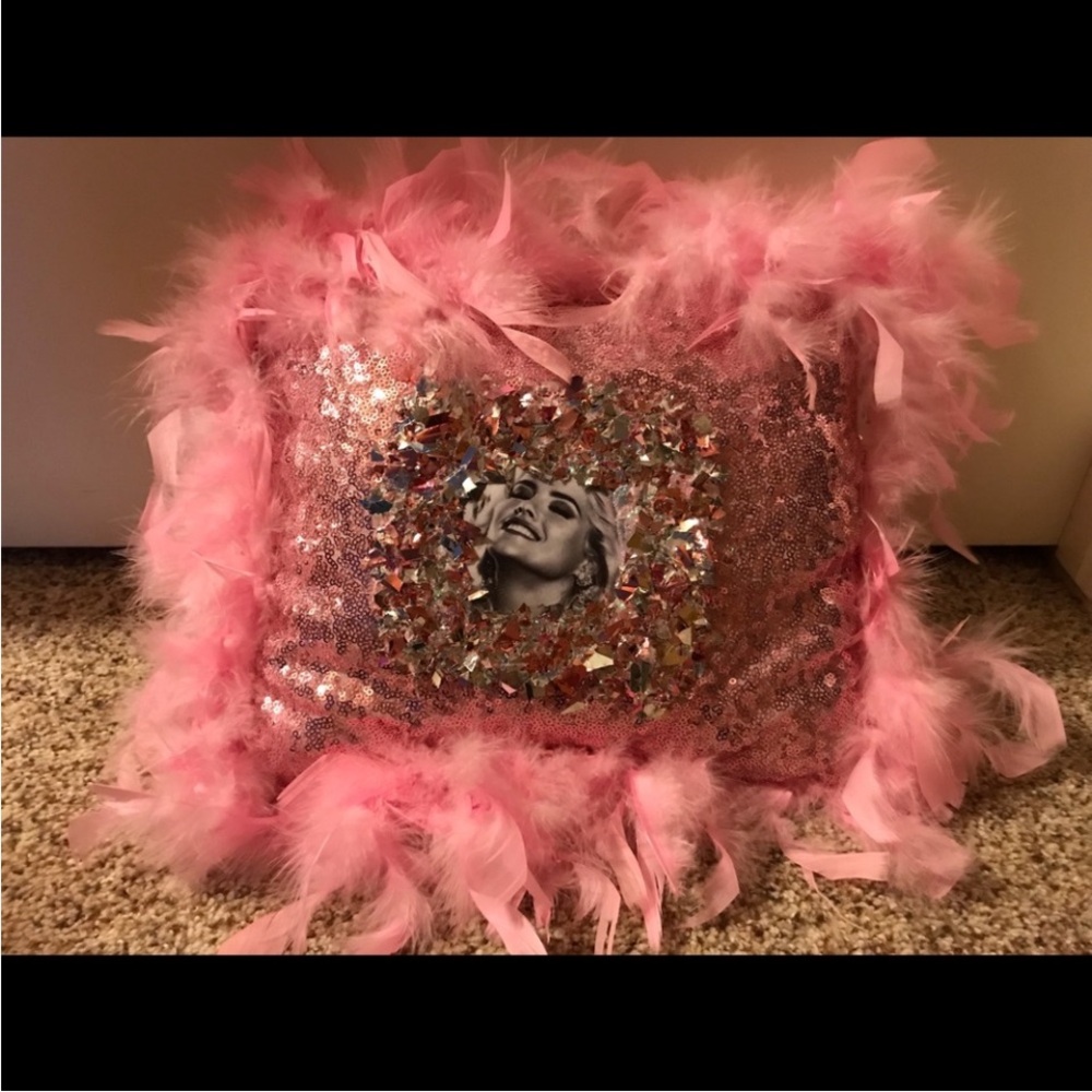 RARE Anna Nicole pillow made by Bobby Trendy